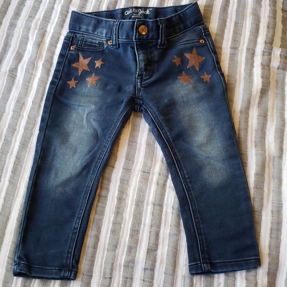 Cat & Jack girl's skinny jeans